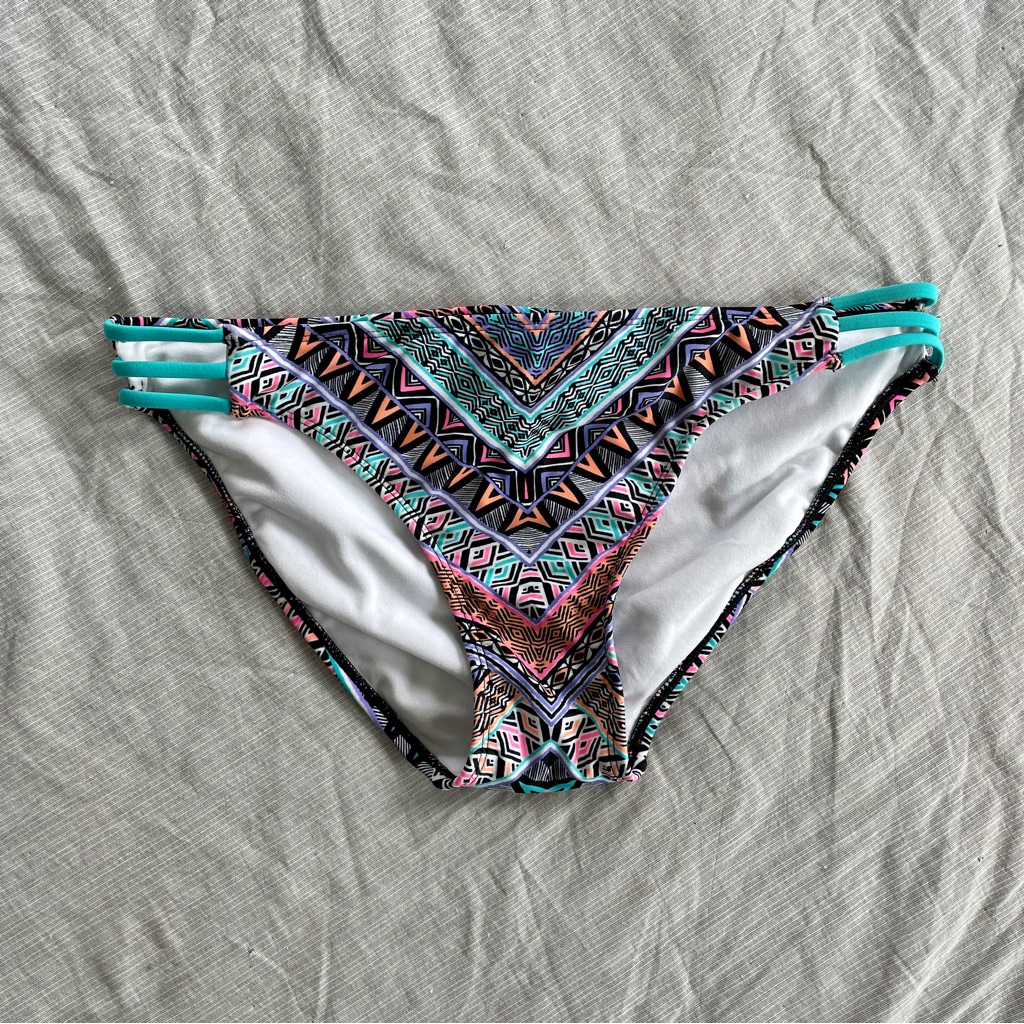 Patterned Bikini Bottoms